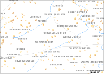 map of Dar Adda Ouled Mohammed Ben Tahar